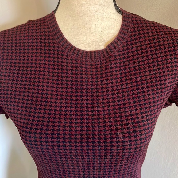 THEORY knit chevron print dress - Picture 2 of 7